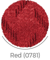 red color of diba wall-to-wall carpet