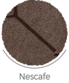 nescafe color of mahsan wall-to-wall carpet