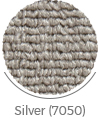 silver (7050) color of raha wall-to-wall carpet