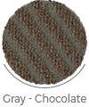 gray-chocolate color of rise wall-to-wall carpet