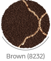 brown color of simin wall-to-wall carpet