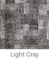 light gray color of decotile04 carpet tile
