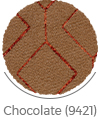 chocolate color of aydin wall-to-wall carpet