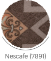 nescafe color of bahar mitrox wall-to-wall carpet