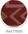 red color of bahar mitrox wall-to-wall carpet