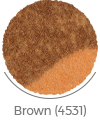 brown color of berkeh wall-to-wall carpet
