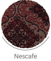 nescafe color of crystal wall-to-wall carpet
