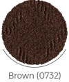 brown color of diba wall-to-wall carpet