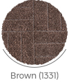 brown color of mahoor wall-to-wall carpet