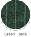 green-jade color of marshal wall-to-wall carpet