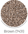 brown color of moj wall-to-wall carpet