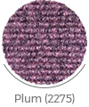 plum color of vida wall-to-wall carpet