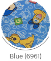 blue color of pocoyo wall-to-wall carpet