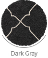 dark gray color of prince wall-to-wall carpet