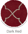 dark red color of prince wall-to-wall carpet