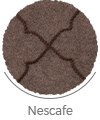 nescafe color of prince wall-to-wall carpet