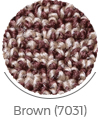 brown color of raha wall-to-wall carpet