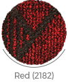 red color of raika wall-to-wall carpet