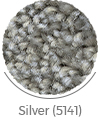 silver color of royal wall-to-wall carpet