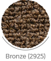 bronze color of sahra wall-to-wall carpet