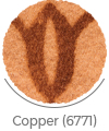 copper color of senator wall-to-wall carpet