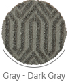 gray-dark gray color of rise wall-to-wall carpet