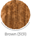 brown color of tooska wall-to-wall carpet