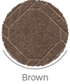 brown color of victoria wall-to-wall carpet