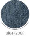 blue color of vida wall-to-wall carpet