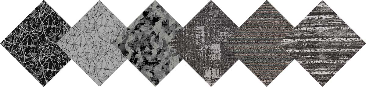 Zarif Carpets' tiles of carpet tile