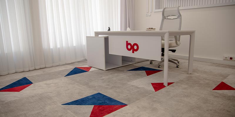 carpet tiles: perfect option for exhibitions