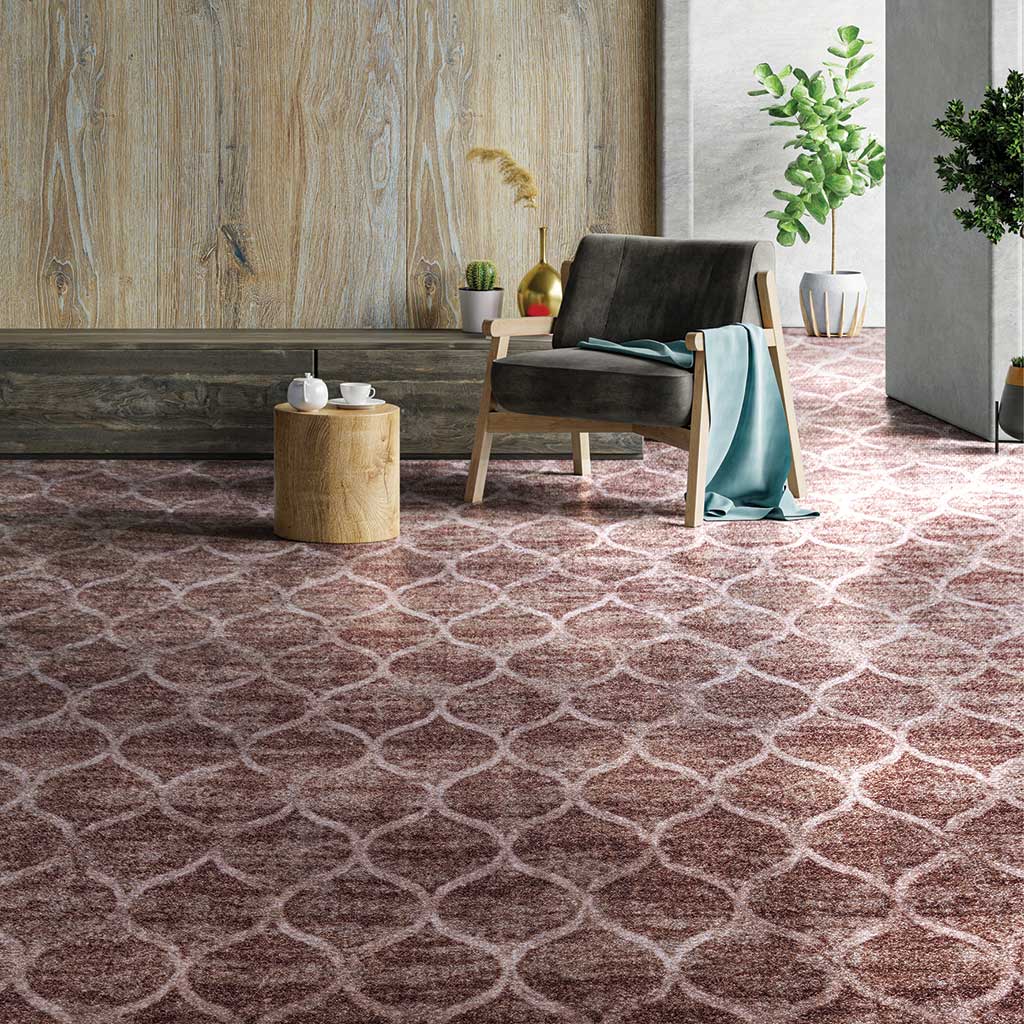 Violet Tufted Carpet