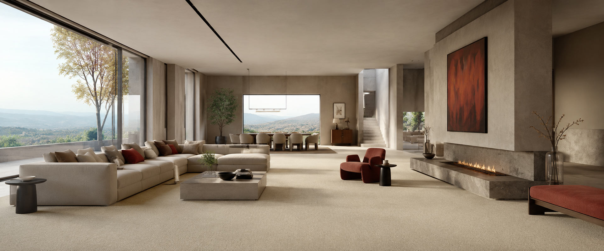 Choosing the Best Carpet Colors for Bright Interiors Balancing Natural Light with Elegant Design 3 | ZarifCarpets