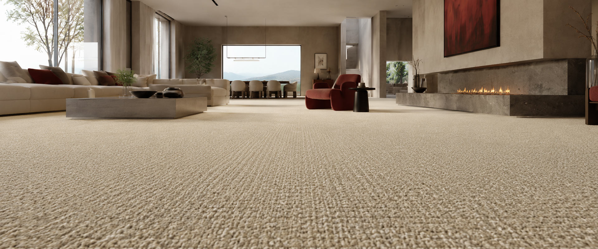 Choosing the Best Carpet Colors for Bright Interiors Balancing Natural Light with Elegant Design 4 | ZarifCarpets